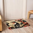 thumbnail image 6 of Birds Non-Slip Polyester Bath Rug, Machine Washable Area Rugs for Bathroom and Chair Rug, 6 of 6