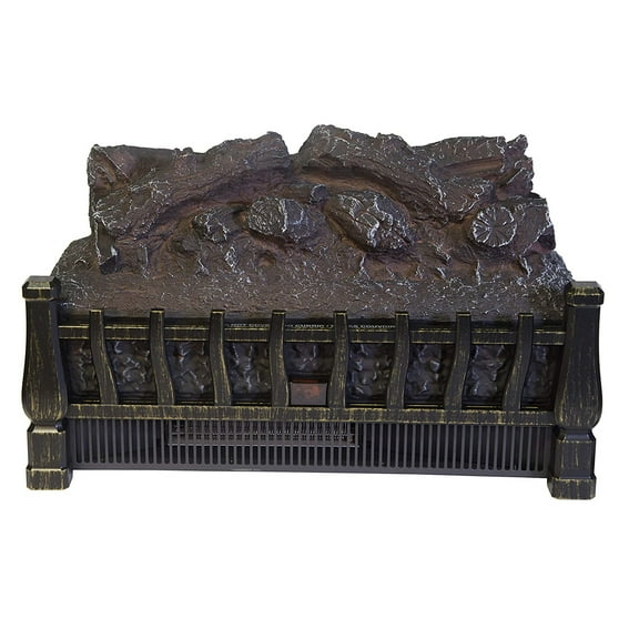 Comfort Glow ELCG251 Electric Log Insert Heater with Firebox Flame Projection