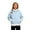 Light Blue, variant on Teen Girls Hoodie Kids Pink Hooded Long Sleeve Lightweight Pullover Tops Loose Sweatshirt Fall Clothes Size 10-11 Years Girls Clothes