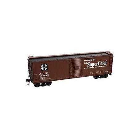 ATM6424-1 HO Scale Steel Boxcar SF Super Chief No. 148800