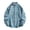 #534-Blue, variant on Ceisia Men's Vintage Plaid Flannel Shirt | Loose Drop-Shoulder Long Sleeve Casual Button-Down Top Gifts