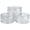 Clear, variant on Beauticom 600 Pieces High Quality 10 Gram 10 ml (0.3 oz) Plastic Clear Round Cream Lotion Beauty Sample Jars (Pink Lids)