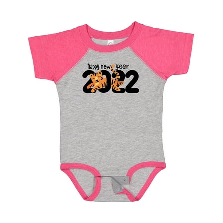 

Inktastic 2022 New Year Tiger Gift Baby Boy or Baby Girl Bodysuit
