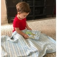 thumbnail image 5 of Alrona Stripe Baby Blanket 30"x40" (Petal Pink) New for 2018 Spring & Summer, 5 of 5