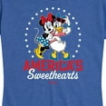 thumbnail image 3 of Disney - Americana - Americas Sweethearts - Women's Short Sleeve Graphic T-Shirt, 3 of 5