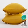 thumbnail image 7 of Ultra Soft Body Pillowcase, Ginger Yellow, 20x54 Inch, Brushed Microfiber with Envelope Closure, 1 Pack, 7 of 7