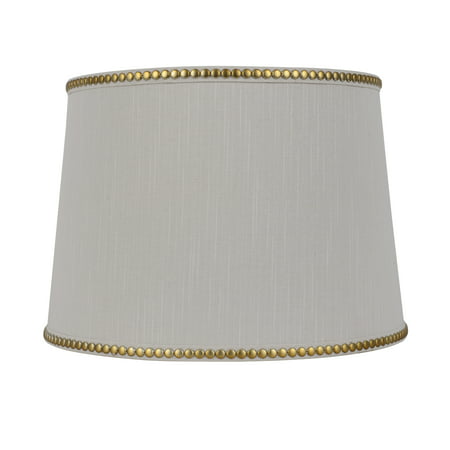 Better Homes and Gardens Studded Tapered Drum Shade - Cream - Large Size