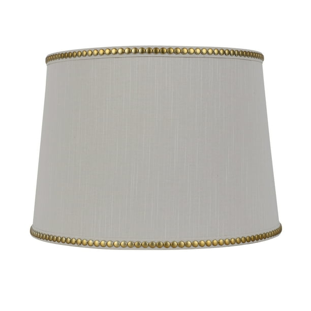 Better Homes Gardens Studded Tapered Drum Shade Beige Com Better Homes Gardens Studded Tapered, Beige Drum Lamp Shade