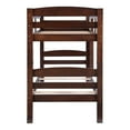 thumbnail image 3 of Pemberly Row Lit Superposé Moderne Simple sur Simple en Bois Espresso, 3 of 15