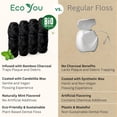 thumbnail image 3 of Charcoal Dental Floss | 6 refills + glass holder, 3 of 4