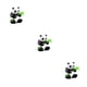 thumbnail image 2 of Bewildely Panda Toy Lovely Cake adornos pantalla de diferencia DIY accesorios de paisajismo adorno decorativo larga vida útil tipo 2 Type1 NO1, 2 of 6
