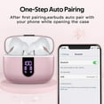 thumbnail image 3 of TAGRY Bluetooth Headphones True Wireless Earbuds 60H Playback LED Power Display Earphones with Wireless Charging Case IPX5 Waterproof in-Ear Ear buds with Mic for TV Smart Phone Laptop Computer, 3 of 6