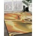 thumbnail image 3 of Ahgly Company Machine Washable Indoor Rectangle Transitional Orange Area Rugs, 8' x 10', 3 of 7