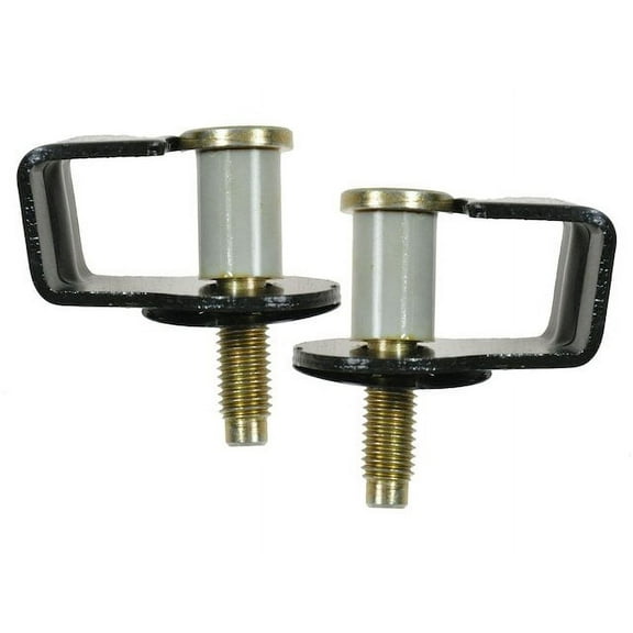 Door Lock Striker Plate Bolt Set 2 Piece Set - Compatible with 1992 - 2011 Ford Crown Victoria 1993 1994 1995 1996 1997 1998 1999 2000 2001 2002 2003 2004 2005 2006 2007 2008 2009 2010