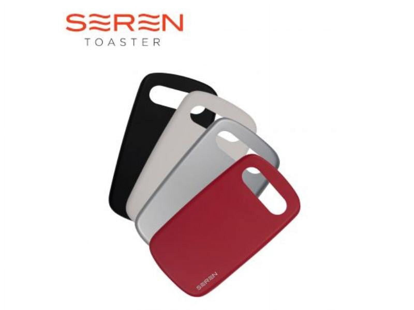BergHOFF Seren Side Loading Toaster with Cool Touch Exterior and Removable Crumb Tray, White