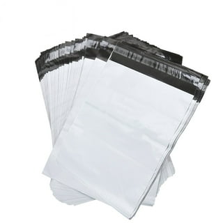 200 Pcs Poly Zip Envelope Clear Pencil Case Bulk 9 x 4.7 Inches Clear  Plastic