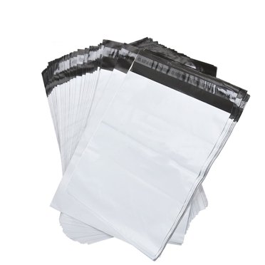 Mixed Size Poly Mailers Shipping Bags - Self Sealing 7x10, 9x12, 10x13, 12x15.5