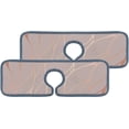 thumbnail image 5 of SKYSONIC Faucet Absorbent Mat 4 Pcs Pink Marble Design Kitchen Faucet Splash Catcher Washable Counter Drying Pads Behind Faucet for Kitchen Bathroom, 5 of 7