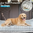 thumbnail image 4 of CJC Dog Car Seat Cover for Back Seat, Soft Backseat Pet Bed Mat for Car, Car Seat Protector, Nonslip Soft Durable for Cars Trucks and SUVs (Gray, 63x138cm), 4 of 10