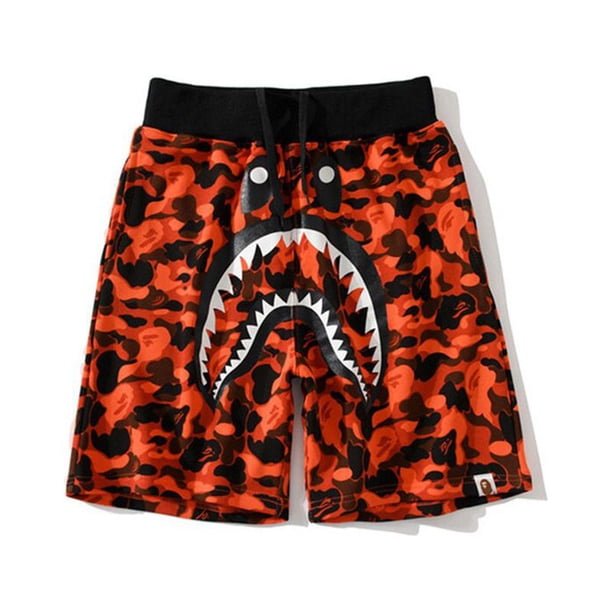 Pantalones informales transpirables con estampado Digital 3D de tiburón de Anime para hombre, pantalones cortos de moda de verano para Cosplay, Fiesta en la playa de arena de dibujos animados, novedad Fivean unisex