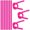 Pink, variant on 10 Pack Monkey Noodles - Stretchy Sensory Toys for Kids and Toddlers - Autism Sensory Products - Stretchy String - Party Favors for Kids - Treasure Box Toys for Classroom - Easter Toys - Pink Toy