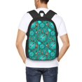 thumbnail image 4 of Disketp Boho Dreamcatcher Mochila Minimalista de Gran Capacidad, Mochila de Viaje para Escuela, Trabajo o Uso Diario, 4 of 6