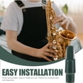 thumbnail image 5 of WASHWEPE Mouthpiece for Alto Saxophone Instrument Parts 1Pack Olive Green Plastic, 5 of 8