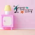 thumbnail image 3 of Bubbles Mermaid Lips Starfish Fish Wishes Mermaids Vibes Seahorse Statfish Princess Fish Queen Sweet Dreams Bedtime Unicorn Lovely Dream Holiday Decorating Wall Decal Sticker - Size: 10 In X 5 In, 3 of 5