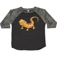 thumbnail image 3 of Inktastic Cute Smiling Bearded Dragon Boys or Girls Toddler T-Shirt, 3 of 5