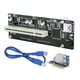 thumbnail image 1 of Tarjeta de expansión vertical de resina con adaptador PCIE a PCI dual con cable de conexión de 0,6 m, 1 of 8