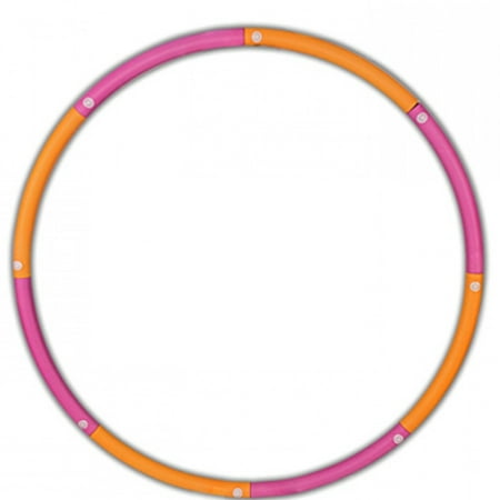 Portable Detachable Exercise Plastic Hula Hoop Ring Perfect For Dancing Fitness Exercise