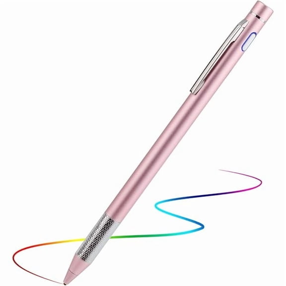 xzyuan Stylus Pen for Lenovo Yoga 7i/9i Pencil, Touch Screens Active Stylus Digital Pen with 1.5mm Ultra Fine Tip Stylist Pen for Lenovo Yoga 7i/9i Drawing and Writing Pencil,Pink