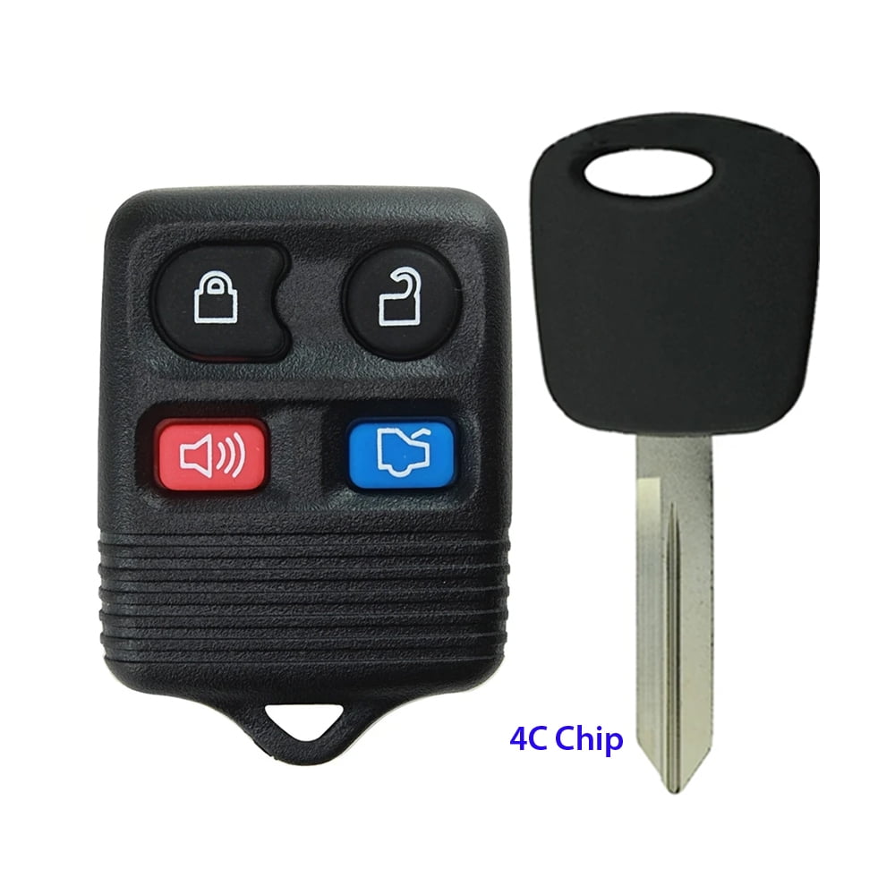 2 For 1999 2000 2001 2002 2003 2004 2005 Ford Mustang Taurus Car Remote Key Fob 