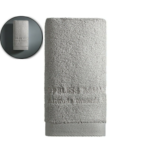 Dvruxg Soft Absorbent Bath Towel, Plush Face Wash Cloth, Quick-Drying Spa Towel for Daily Bathroom Essentials