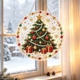 thumbnail image 4 of Christmas Tree Diamond Art Kit, Christmas Pearl Diamond Art DIY Suncatcher Ornament, 7.9 in Green, 4 of 5