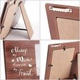 thumbnail image 6 of 4x6 Inch Memorial Picture Frame The Love Between Mother and Daughter/Son Lasts Forever Rectangle Photo Frame with Word for Mother's Day Graduation Birthday Gift, 6 of 9