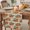 Beige, Soft Teal, Ochre Yellow, Oatmeal, variant on Orange Green Pumpkins Fall Table Runner - 72 Inch Long Thanksgiving Gray Checkered Cotton and Linen Blended Dress Scarves Farmhouse Table Runner for Kitchen Dining, Coffee Table, 13" x 72"