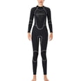 thumbnail image 1 of DIVE SAIL Traje de buceo 3MM Neopreno Traje de neopreno a prueba de frío Servicio de larga duración Tecnología textil Material de Accesorio de surf hembra gris XL Eigraketly OD019365-17, 1 of 7