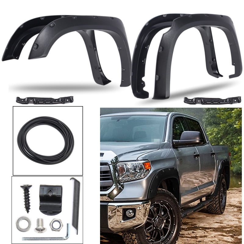 4pcs Premium Fender Flares for Toyota 2014-2017 Tundra SR/SR5/Platinum