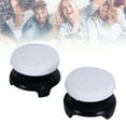 thumbnail image 1 of Thumbstick Covers, 2Pcs Soft Silicone Joystick Grip Caps Cool Texture Design Wrist Pain Relief Game Accessories Controller Addons for Gamepad, 1 of 7