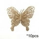 thumbnail image 2 of Paquete de 10 Adornos de Mariposas Brillantes para Árbol de Navidad, Guirnaldas, Decoraciones de Boda, Coronas, Cajas de Regalo y Decoraciones para Fiestas., 2 of 7