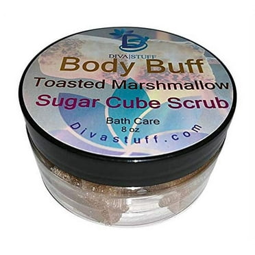 Diva Stuff Sugar Cube Body Buff Scrub, Exfoliates and Hydrates Skin ...