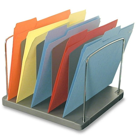 - Sandusky Buddy Trio Vertical 5-Pocket Desktop Organizer, Black