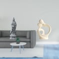 thumbnail image 2 of Estatua Abstracta De Guan Yin Para Amantes, Figura Artística De Buda Femenino, Escultura De Resina, Regalo Tradicional Para Estantería, Armario, Escritorio, Hogar, Aniversario., 2 of 8