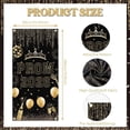 thumbnail image 4 of WUJDF 2Pc Prom Night Decorations 2026 Graduation Party Supplies Gold Glitter Prom Send Off Banner Porch Sign Backdrop for Photoshoot 2026 High School College Graduation Celebrations 11.8"X5.91Ft, 4 of 9