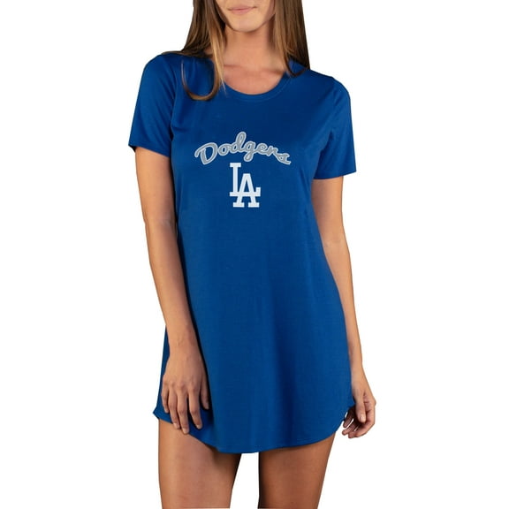 Women's Concepts Sport Royal Los Angeles Dodgers Marathon Knit Nightshirt