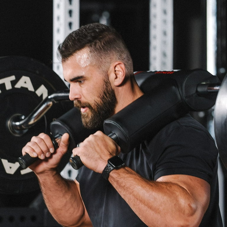 Titan Fitness Rackable Weight Barbell for Safe Squat with Shoulder