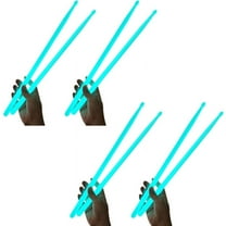 Fluorescent Drum Stick 5A Luminous Drum Stick Nylon Drum Stick Luminous Drum Stick Blue,4 x Fluorescent drum sticks (2 pairs),Blue