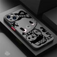 thumbnail image 2 of 2024 Sanrio Kuromi Phone Case for iPhone 11 15 Pro Max 7 8 Plus 11 Pro XS Max 14 13 Plus XR X 12 Mini Clear Cover LXY, 2 of 7