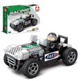 thumbnail image 2 of GloryStar Racing Car Shape Building Blocks Large 4 in 1 Puzzle Toy for Kids Collection Home Decor 31005D, 2 of 9